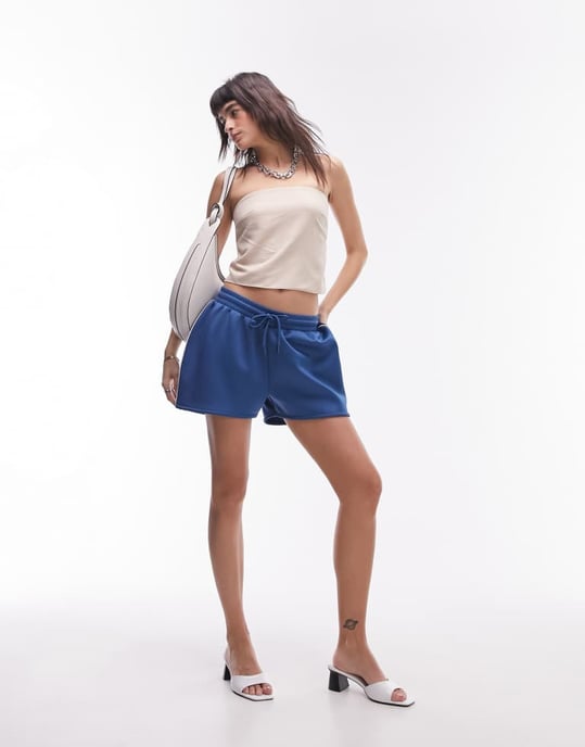 Topshop – Taupefärgad bandeautopp - Image 2
