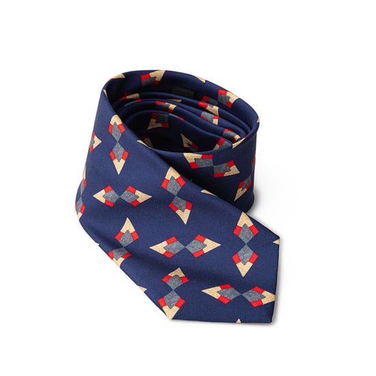 Geometric zijde stropdas moderne stijl - Image 1
