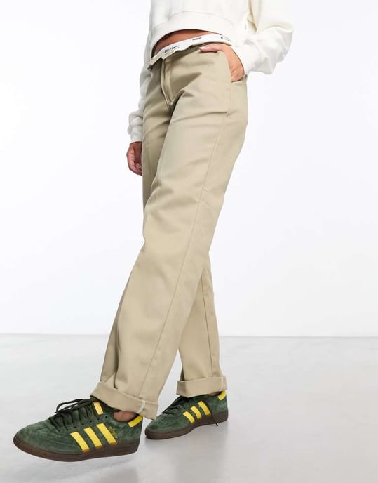 Dickies – 874 – Beige arbetsbyxor med rak passform - Image 4