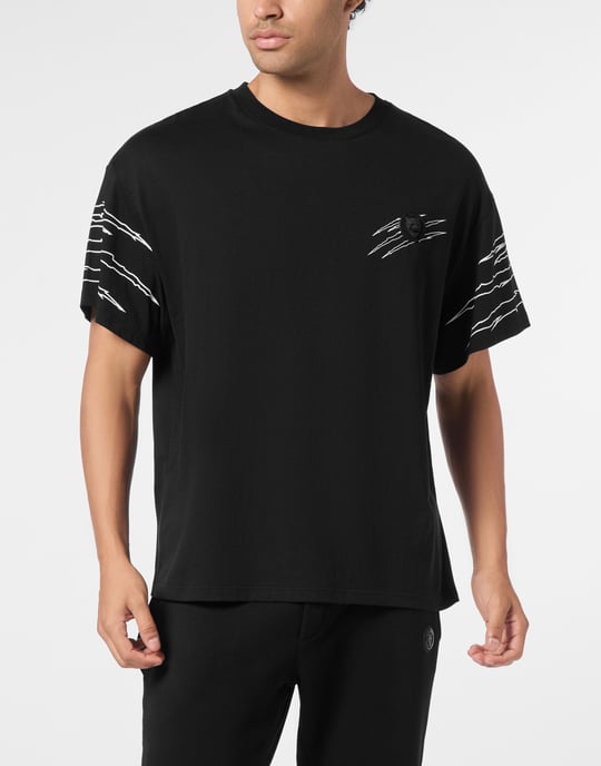 T-Shirt Ronde Hals Ss Scratch - Image 3