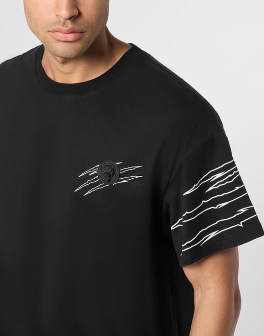 T-Shirt Ronde Hals Ss Scratch - Image 4