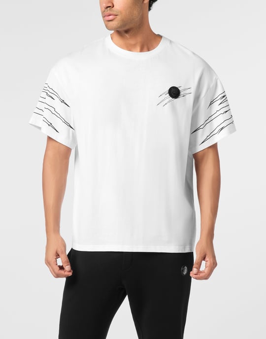 T-Shirt Ronde Hals Ss Scratch - Image 3