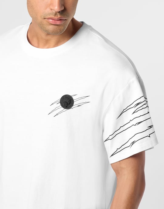 T-Shirt Ronde Hals Ss Scratch - Image 4