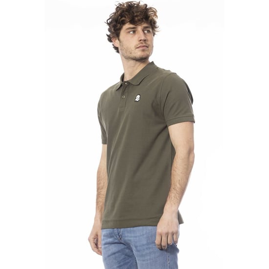 Invicta Groene Katoenen Heren Poloshirt - Image 2