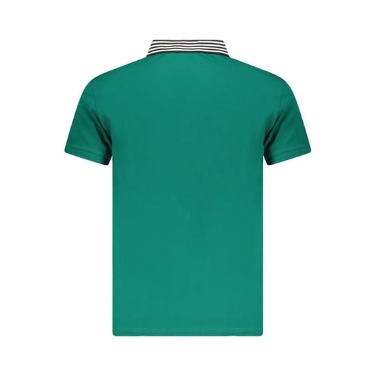 Cavalli Class Groene Katoenen Heren Polo Shirt - Image 2
