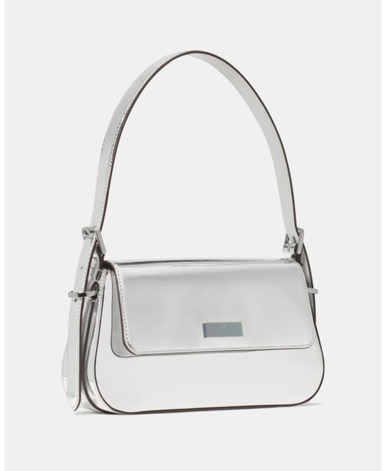Bridget Mirror Metallic Small Flap Shoulder - Image 3