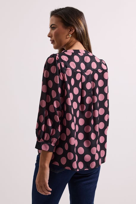Spot Printed Overhead Shirt - Image 3
