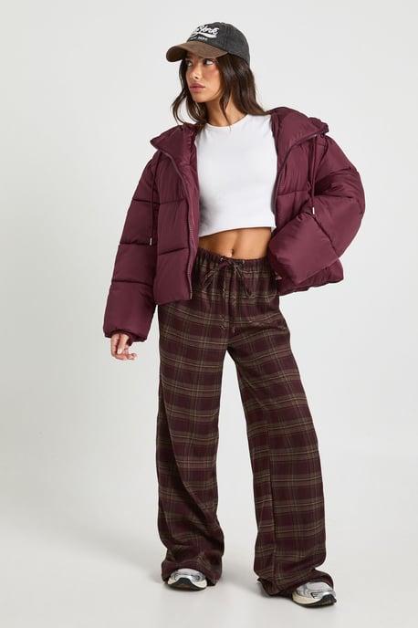 Petite Hooded Padded Puffer Jacket - Image 3