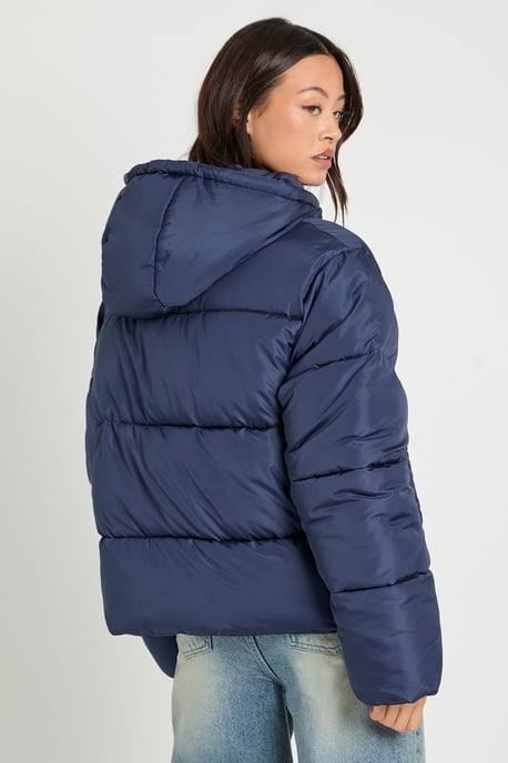 Tall Hooded Padded Puffer Jacket - Image 3