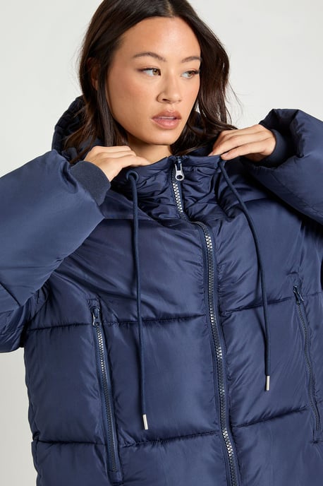 Tall Hooded Padded Puffer Jacket - Image 4