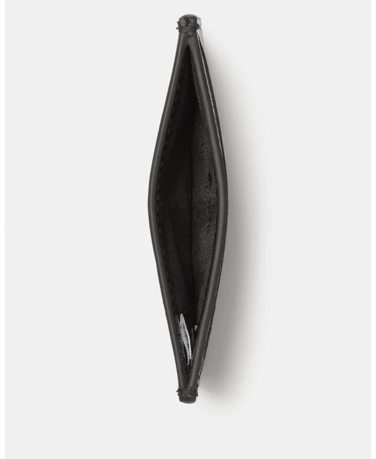 Bridget Crinkle Patent Small Slim Card Holder - Image 3