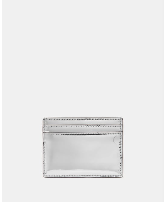 Bridget Mirror Metallic Small Slim Card Holder - Image 4
