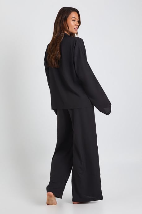 Tall Oversized Shirt & Wide Leg Trouser Co-ord - Image 4