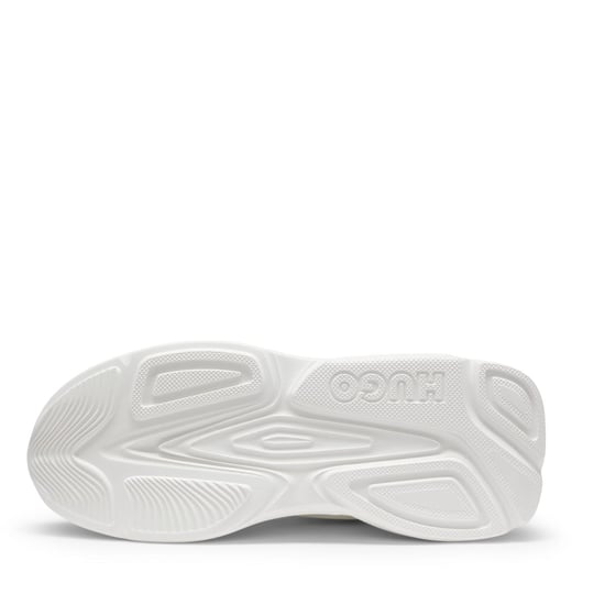 Men's Hugo Leon Trainers in White - Image 6