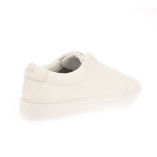 Men's Boss Enlight Leather Trainers in White - Image 3
