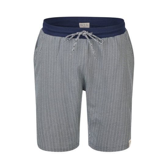 Phil & Co Heren shortama korte pyjama set palm blauw - Image 4