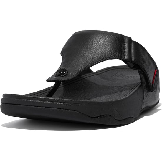 Fitflop Trakk II Leer Heren Sandalen Alle Zwart - Image 1