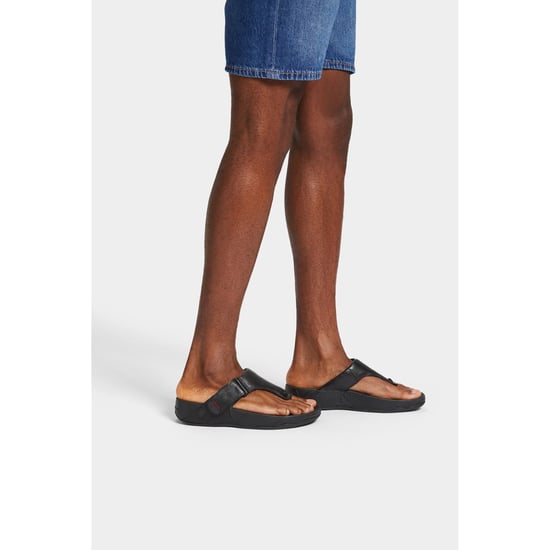 Fitflop Trakk II Leer Heren Sandalen Alle Zwart - Image 5