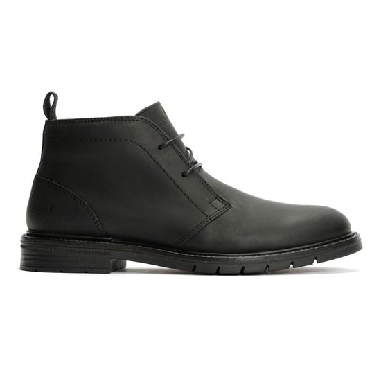 Tower London Armour Chukka Lace Up Leather Men's Black Boots - Image 5