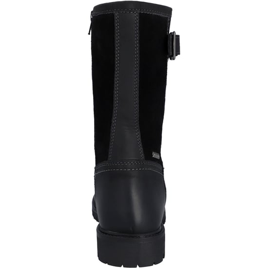 Hunter Canna Enkelboot Leer Dames Zwarte Laarzen - Image 2