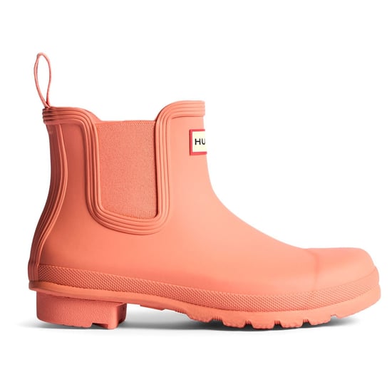 Hunter Original Chelsea Rubber Dames Terracotta Wellingtonlaarzen - Image 4