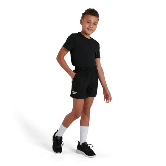 Boy's Speedo Junior CLUB SHORT JM in Black - Image 3