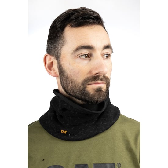 Caterpillar Polyester Unisex Vuxnas Svarta Nackvärmare - Image 1