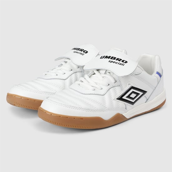 Umbro Speciali TR Leren Witte/Zwarte Sneakers - Image 2