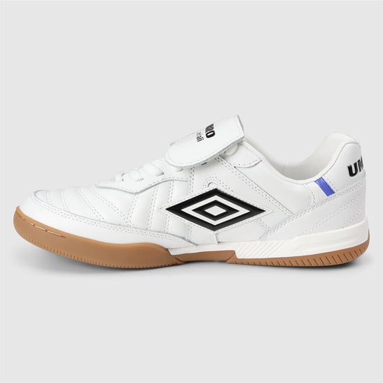 Umbro Speciali TR Leren Witte/Zwarte Sneakers - Image 3