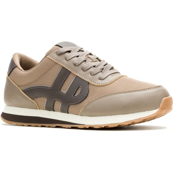 Hush Puppies Seventy8 Leren Heren Sneakers Van Fossil - Image 1