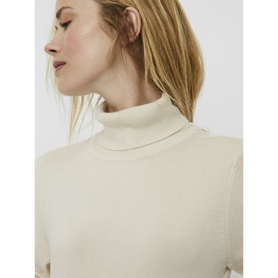 Vero Moda Vmglory ls rollneck blouse ga noos ecru - Image 2