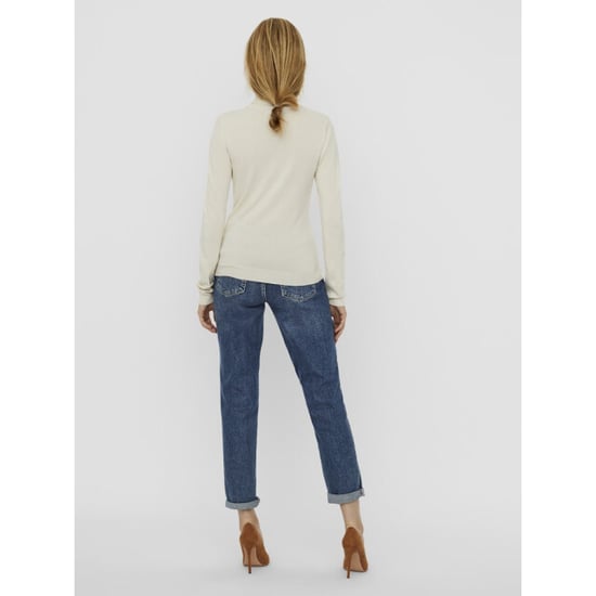 Vero Moda Vmglory ls rollneck blouse ga noos ecru - Image 5