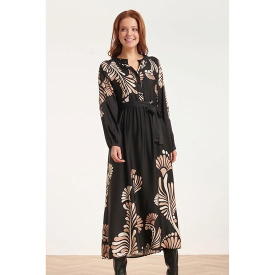 Smashed Lemon 24532 Dress Black - Sand - Image 3