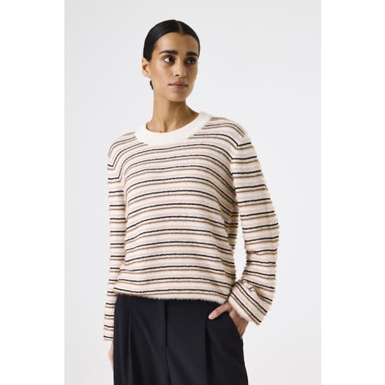 Garcia Jeans Trui streep ecru dessin - Image 3