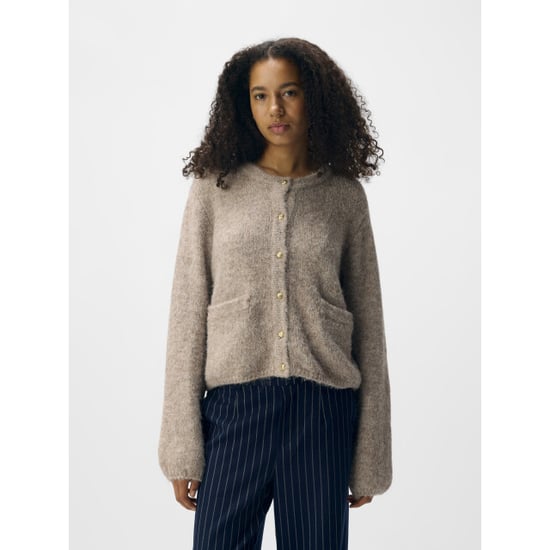 Object objsaggia re l/s knit cardigan noos 23046886 humus - Image 6