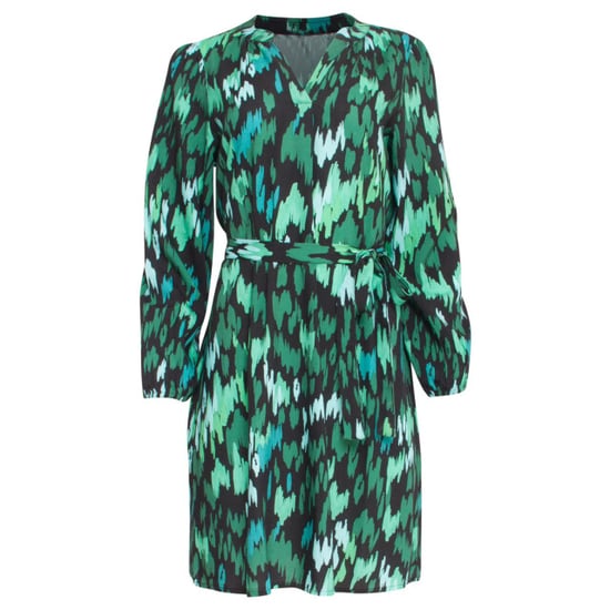 Smashed Lemon 24657 teal dierprint jurk | - Image 6