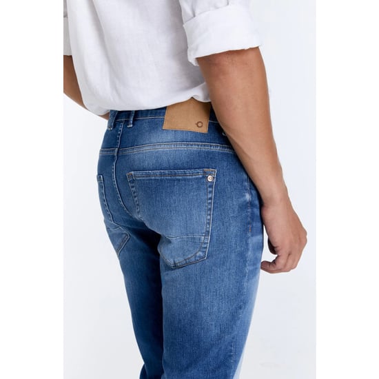 Cup of Joe Lance heren straight-fit jeans medium blue - Image 3
