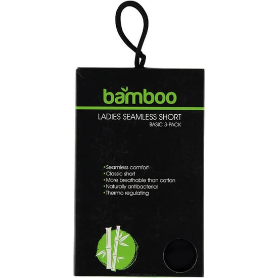Apollo Seamless dames short bamboe onderbroek met pijpjes naadloos 3-pack - Image 2