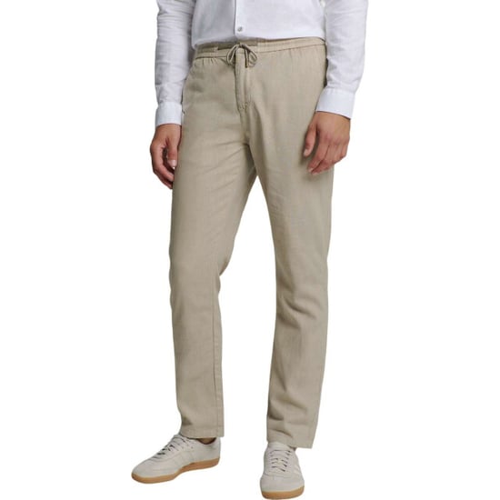 No Excess Pants with linen garment dyed light desert - Image 1