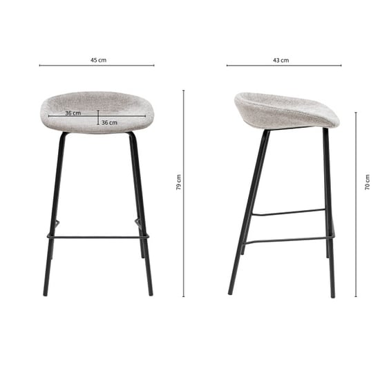 Kick Collection Kick barkruk riga 70cm - - Image 5