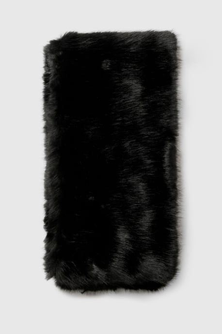 Faux Fur Oversized Scarf - Image 2