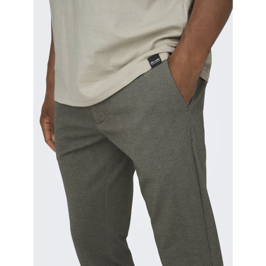 Only & Sons Onsmark tap herringbone 2911 pant n dessin - Image 4