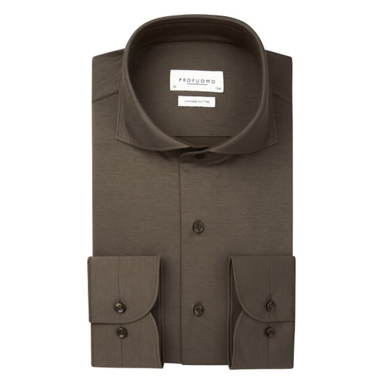 Profuomo Japanese knitted dress shirt - Image 1