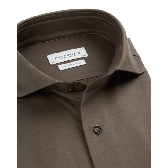 Profuomo Japanese knitted dress shirt - Image 2