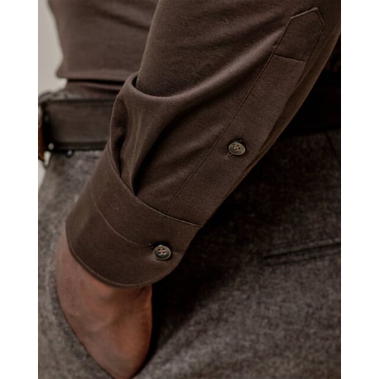 Profuomo Japanese knitted dress shirt - Image 3