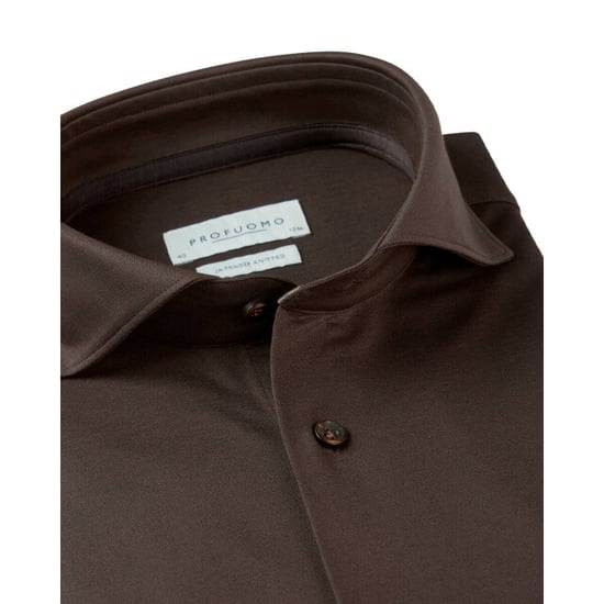 Profuomo Japanese knitted dress shirt - Image 4