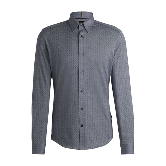 Men's Boss C-Roan-Kent-C1-243 Shirt in Dark Blue - Image 5