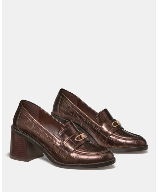 Hallie Heeled Loafer - Image 2
