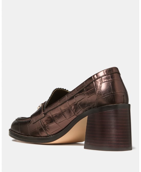 Hallie Heeled Loafer - Image 4