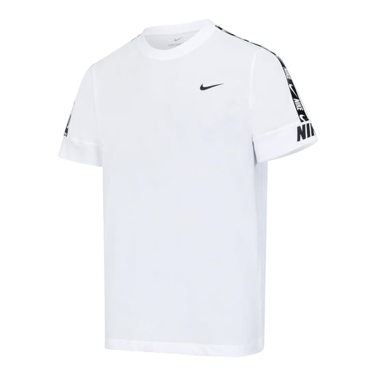 Men’s Nike Repeat Tape Short Sleeve T-Shirt White - Image 1
